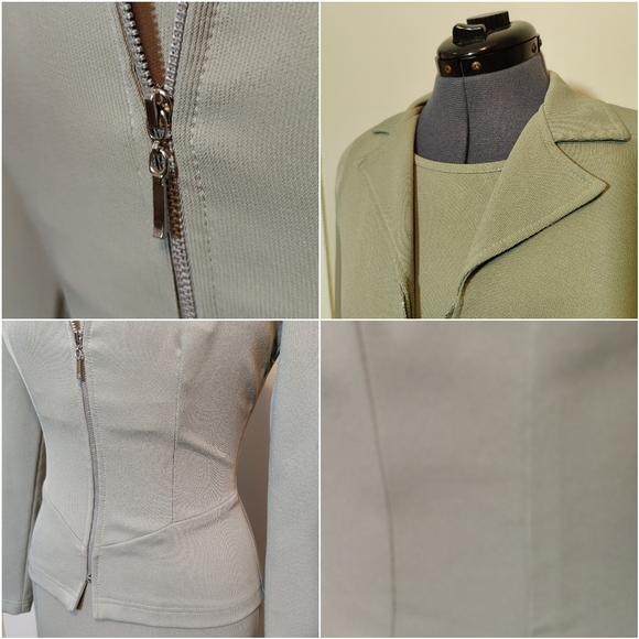 BRIOCHE CALIFORNIA Olive Green 2 Piece Set - Picture 10 of 11